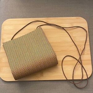 Woven straw Crossbody Bag